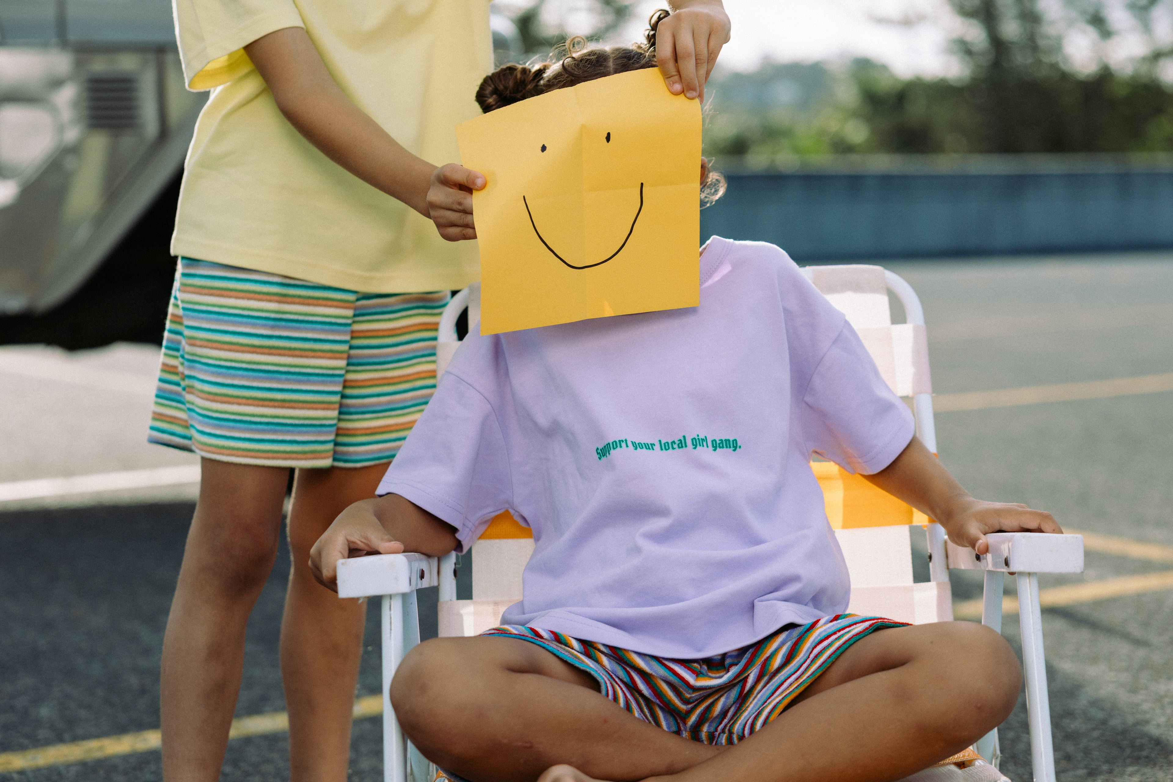 Support Your Local Girl Gang Tee – Lilac